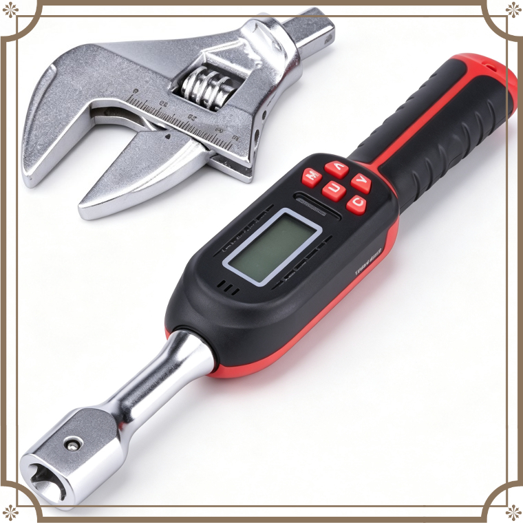 Torque Wrench - Elektronischer Digitaler Hochpräzisions-Drehmomentschlüssel, Voreinstellbarer Drehmomentschlüssel mit