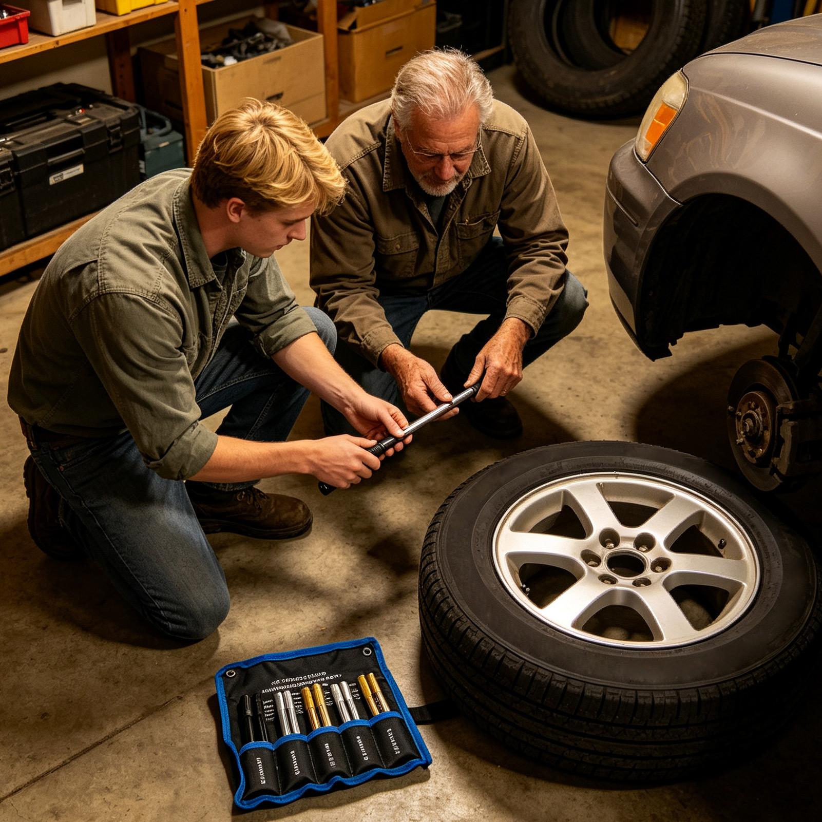 Automotive Tools - Reifen-Ausrichtungsstift, 10 Stück, universell, rostfrei, rutschfest,