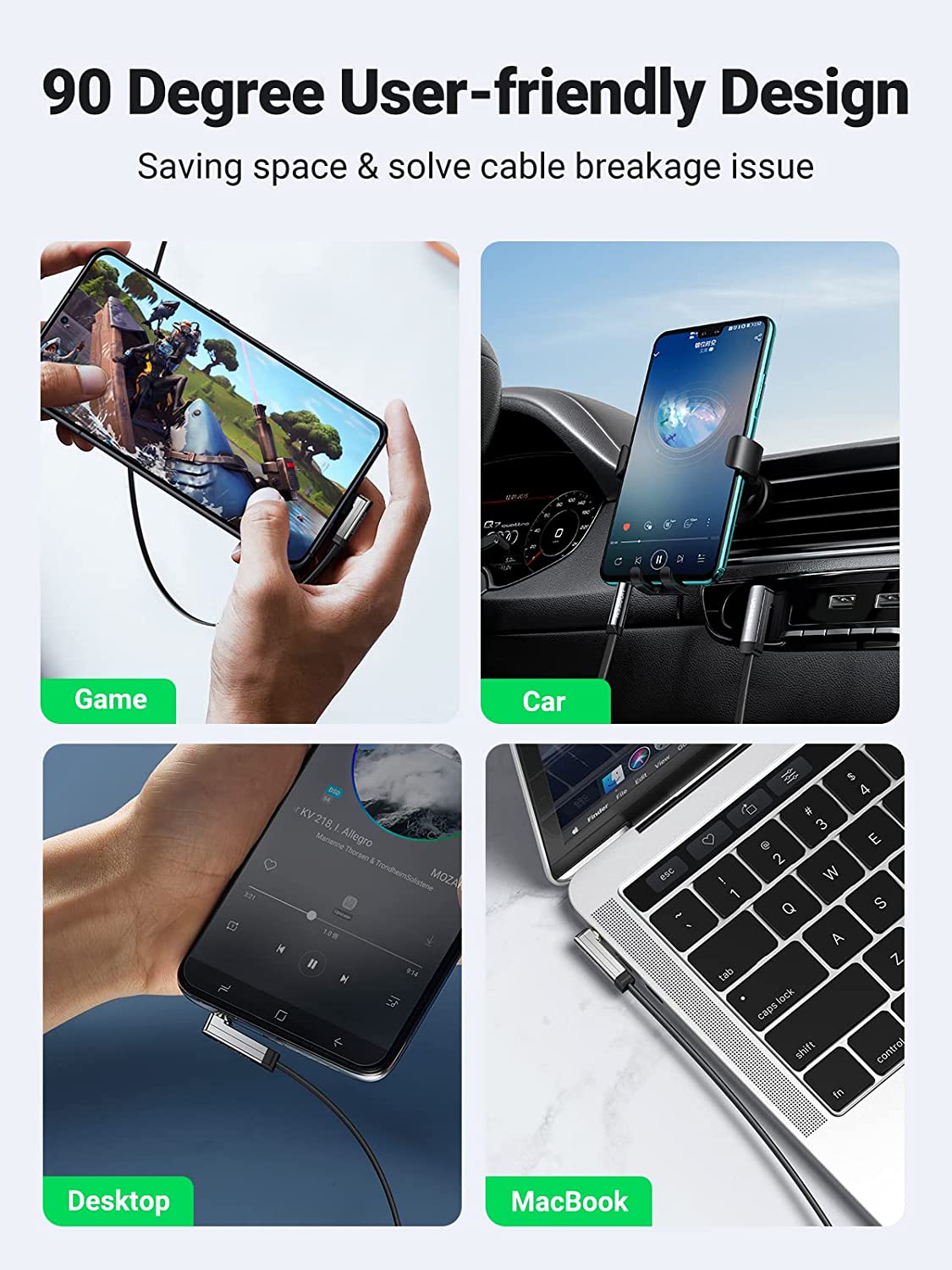 UGREEN Aux-Kabel für Autos, 3, – Car Jack Bewertung und Preis