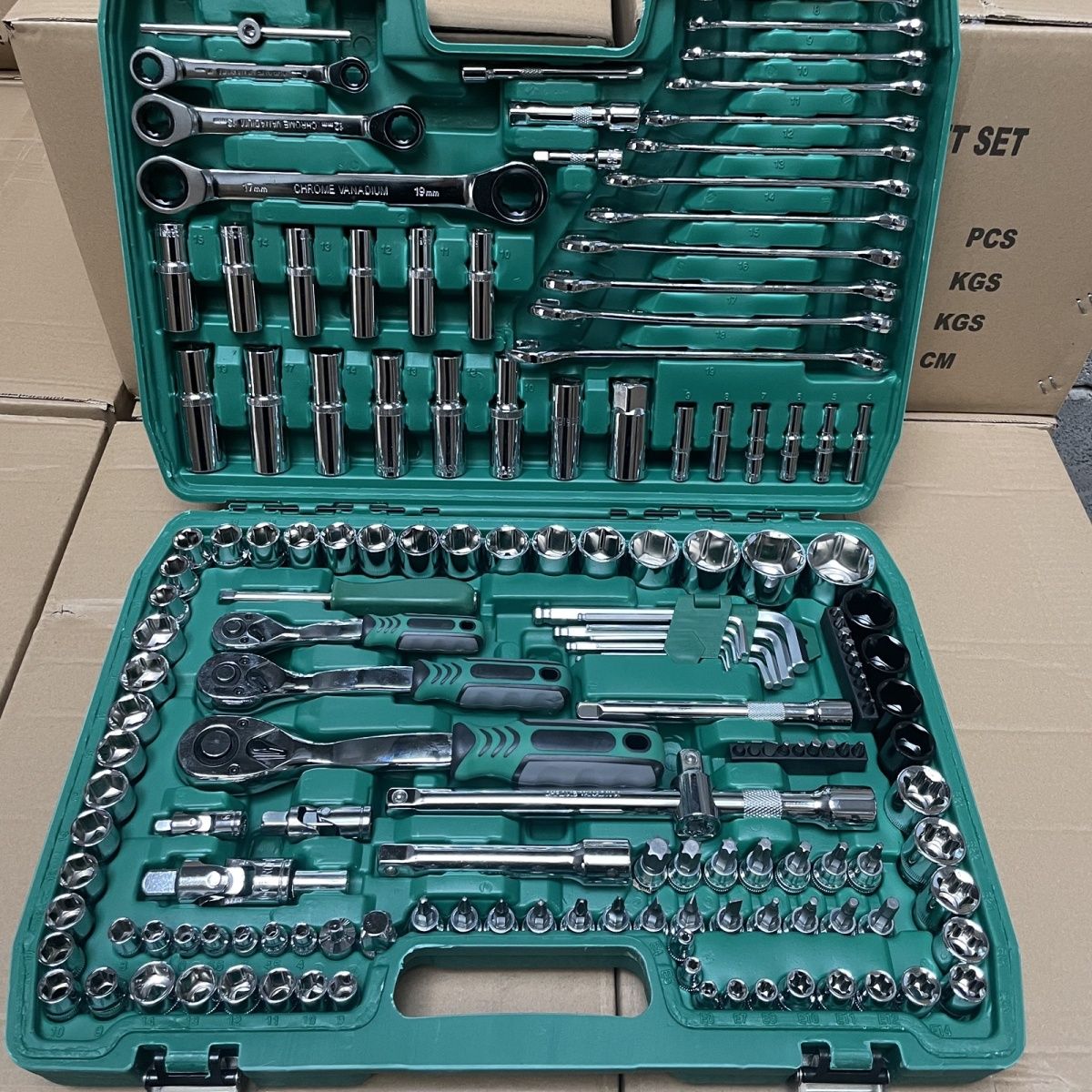 150-teiliges Auto-Reparatur-We – Socket Set Bewertung und Preis