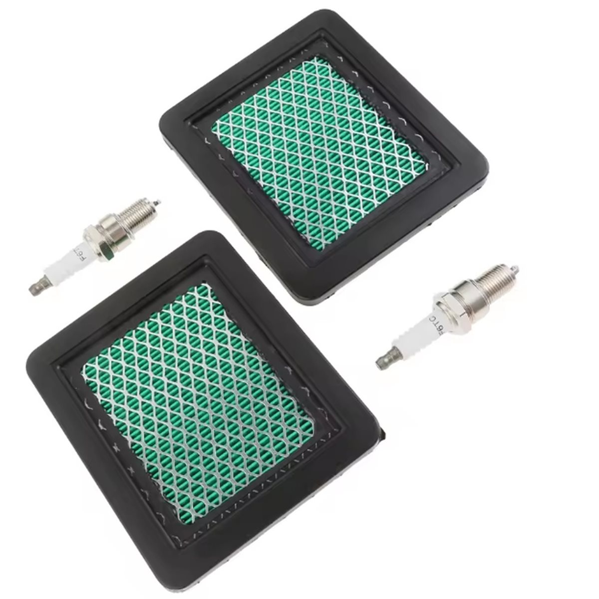 2 Stück Rasenmäher-Luftfilter  – Spark Plug Bewertung und Preis