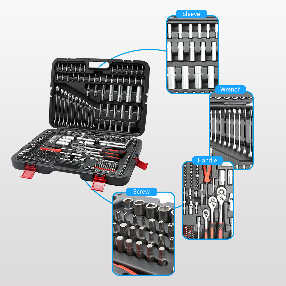 215-teiliger Mechaniker-Werkze – Socket Set Bewertung und Preis